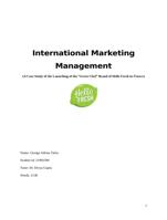 MG628 CW1 International Marketing Management