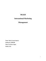 MG628 International Marketing Management