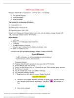 Hondros College NURNUR 176176 exam #2 study guide