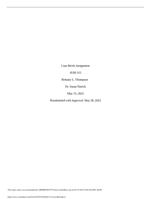 JURI 515 Case Briefs Assignment - liberty university