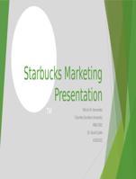 MBA 5501 Unit VIII Project Marketing Presentation and Video