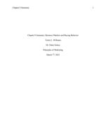 Term Paper of Chapter from Textbook