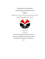 PENERAPAN KAULINAN BARUDAKDALAM PEMBELAJARAN BAHASA SUNDAMakalah