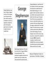 George Stevenson Summary. Who Really Was He?