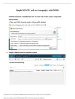 Simple SOAP UI web services project with WSDL