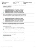 MAT232: Statistical Literacy Week 2 MyStatLab Homework