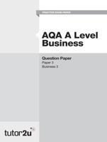 AQA A Level Business Question Paper Paper 3