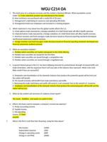 WGU C214 OA Financial Management Exam Questions and Answers -2023 - Graded A+++