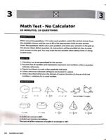 without hack math sat exam 1 for 700+ with answers