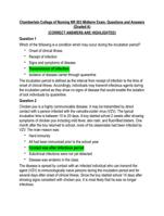 Chamberlain College of Nursing NR 503 Midterm Exam. Questions and Answers (Graded A) (CORRECT ANSWERS ARE HIGHLIGHTED)