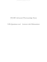 NR 293 Advanced Pharmacology Exam N/B: Questions and Answers with Elaborations