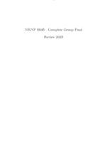 NRNP 6645 - Complete Group Final Review 2023