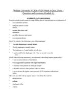 NURS 6512N Week 6 Quiz 2 Sets – Question and Answers