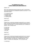 Psyc 300 Midterm Exam - Week 4