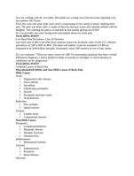 AQUIFER- COMPREHENSIVE Family Medicine 10- 45-year-old male with low back pain ACTUAL CASE STUDY QUESTIONS AND ANSWERS