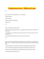 (solution) EMT-B Midterm Chapters 1-23 Complete Soluton, Answered