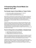 10 Surprising Ways Social Media Can Improve Your Life