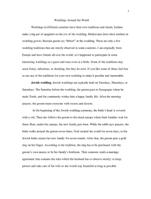 Weddings Around the World  - Classification Essay