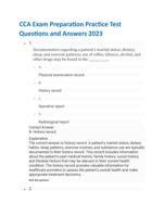 CCA Exam Preparation Practice Test Questions and Answers 2023