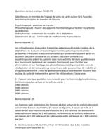 Questions du test pratique NCLEX-PN  (Français)