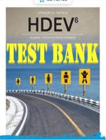 Test Bank For HDEV 6th Edition Human Lifespan Development by Rathus