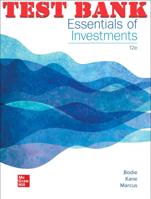 Essentials of Investments, 12th Edition Test Bank