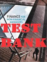 Finance for Non-Financial Managers, 7th Canadian Edition Pierre Bergeron) Test Bank