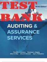 Auditing & Assurance Services 9th Edition Test Bank