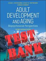 Adult Development and Aging, 2nd Canadian Edition by Whitbourne Test Bank