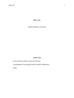 BUSI 690: Policy and Strategy in Global Competition Final Project Compilation