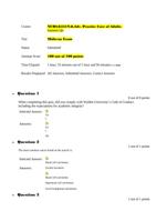 NURS 6531 Week 6 Midterm Exam - Correct Answers