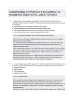 Fundamentals ATI Practice B 62 CORRECTLY ANSWERED QUESTIONS LATEST UPDATE