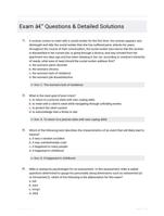 Exam – Questions & Detailed Solutions