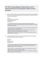 ATI RN Concept-Based Assessment Level 3 Online Practice B |26 Questions| With Correct Answers.