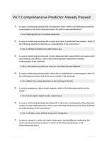 VATI PN Comprehensive Predictor 2020 Form B Green Light Exam Questions and Correct Answers 