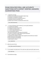 TNCC EXAM QUESTIONS AND ANSWERS (2023/2024) (VERIFIED SOLUTIONS)