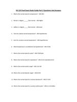 HS 123 Final Exam Study Guide Part 2 Questions And Answers