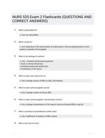 NURS 535 Exam 2 Flashcards (QUESTIONS AND CORRECT  ANSWERS)