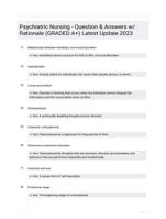 Test Bank For Psychiatric Nursing Contemporary Practice 7th edition Mary Ann Boyd Chapter 1-43 | Complete Guide 2023