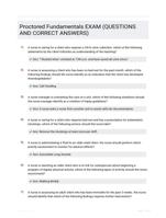 Proctored Fundamentals Exam Study Guide Questions with 100% Correct Answers