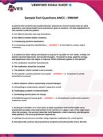 Test Bank for PMHNP Boards 2023 Questions and Answers.