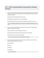 ATI :/ RN Concept-Based Assessment EXAM QUESTIONS (47 TERMS) WITH VERIFIED DEFINITIONS UPDATED 2024