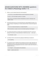 (EXAM - BIO171 MICROBIO FULL EXAM) questions for midterm (Physiology weeks 1-7)