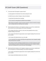 IR CAAP Exam (300 Questions)