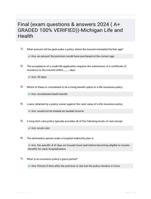 Michigan Life and Health Final (exam questions & answers 2024 ( A+ GRADED 100% VERIFIED))