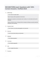 503-MIDTERM exam Questions with 100% Correct Answers | Verified 2024