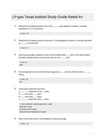 LP-gas Texas bobtail Study Guide Rated A+