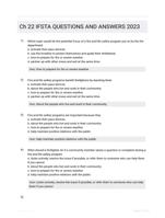 Ch 22 IFSTA QUESTIONS  AND ANSWERS 2023