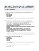 New Check Point CCSA R80 156-215.80 Dumps V9.02 | DumpsBase Study Guide Questions and Correct Answers