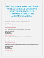 NJ CORE APPLICATOR TEST WITH  ACTUAL CORRECT QUESTIONS  AND VERIFIED DETAILED  ANSWERS 2024(NEWEST)  ALREADY GRADED A+